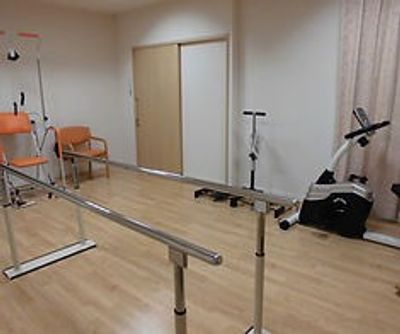 運動器具のある部屋