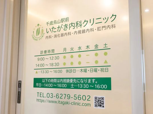 クリニック案内掲示