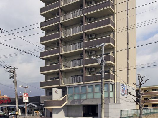 外観のマンションです  
