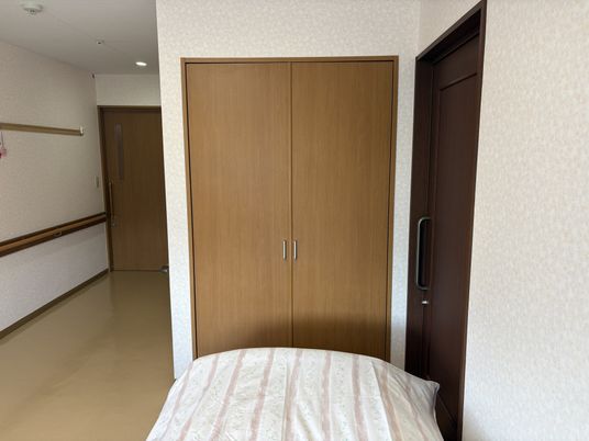 ベッドがある居室