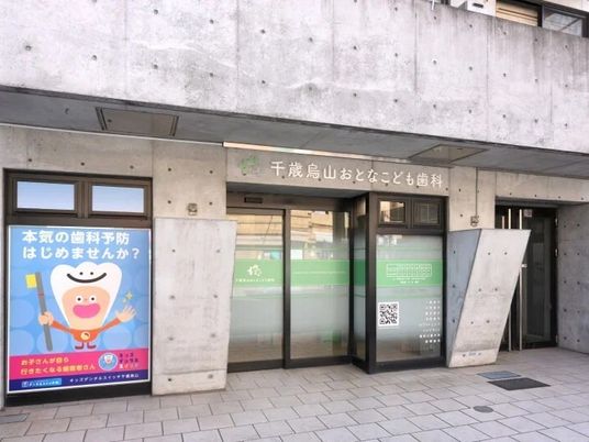 歯科医院の入口  