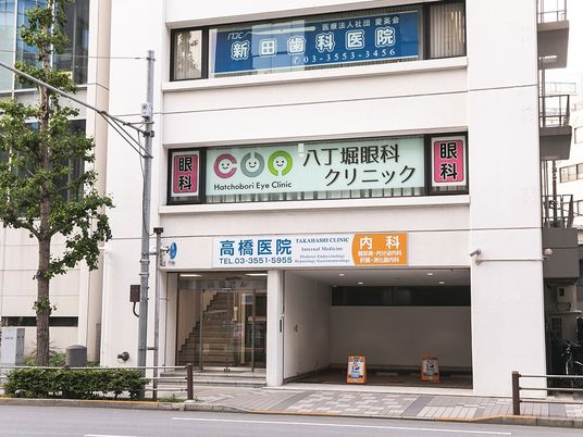 医療ビルの外観