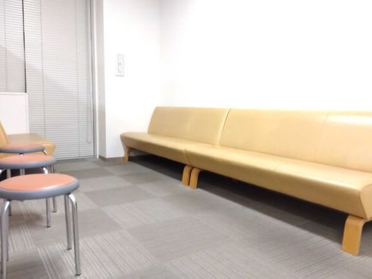 明るい休憩室  