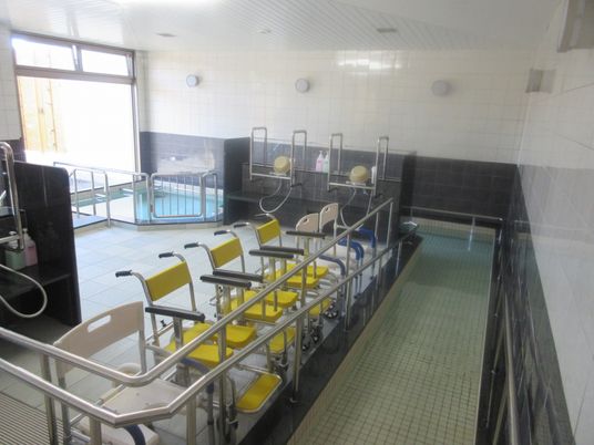 入浴しやすい浴室