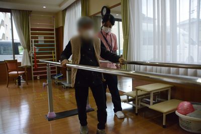 運動訓練の様子