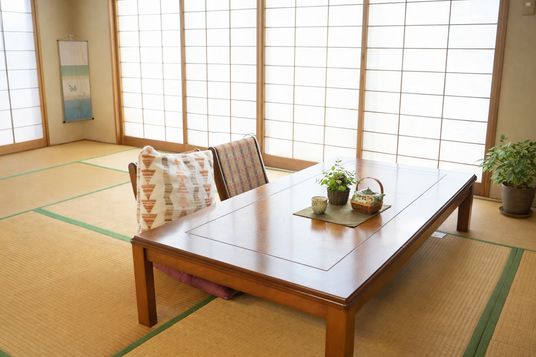 自然光が入る和室