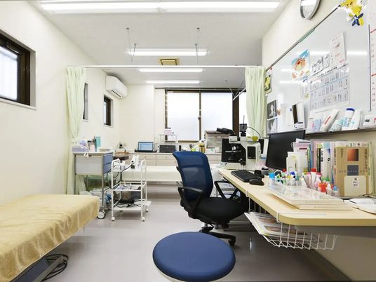 理美容室の施術室  