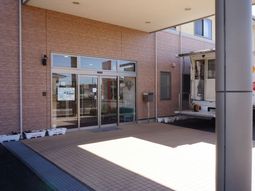 明るいエントランス