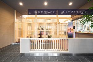 広々としたエントランス