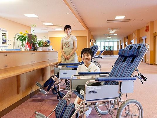 明るい廊下  