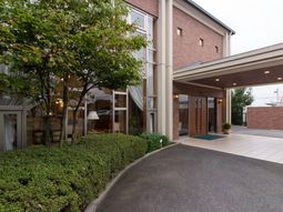 落ち着いたエントランス