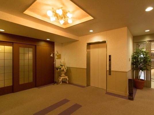 温かみのある廊下
