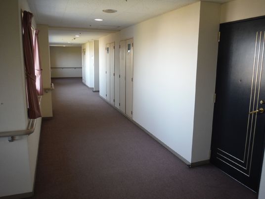 清潔な廊下の様子