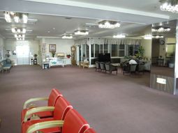 広々としたロビーの様子