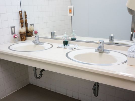 清潔感のある洗面台