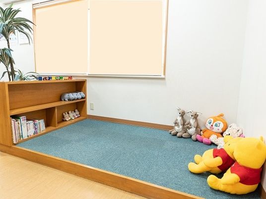 遊び場のある多目的室  