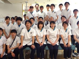 スタッフ集合の休憩室  