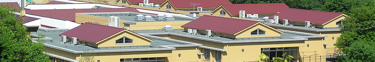 指定介護老人福祉施設 特別養護老人ホーム 松籟荘の外観