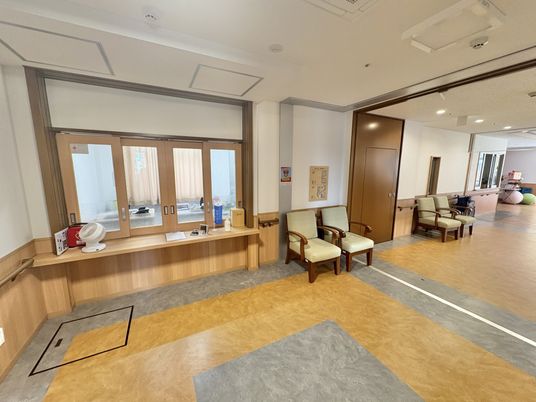 広々としたエントランス