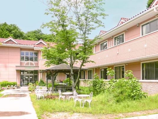 建物外観と庭  