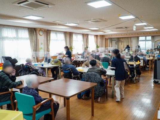 利用者が集う共有スペース