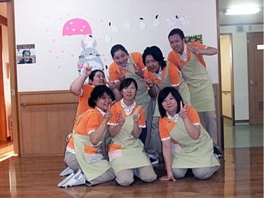 スタッフの集合ポーズ