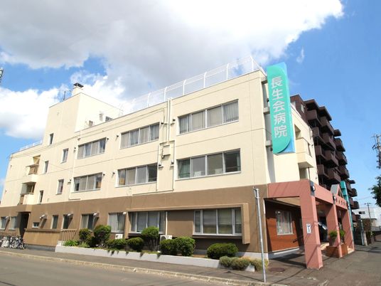 病院の外観です  