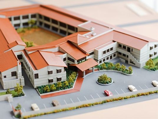 施設の詳細な模型図