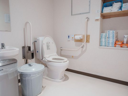 落ち着く空間のトイレ