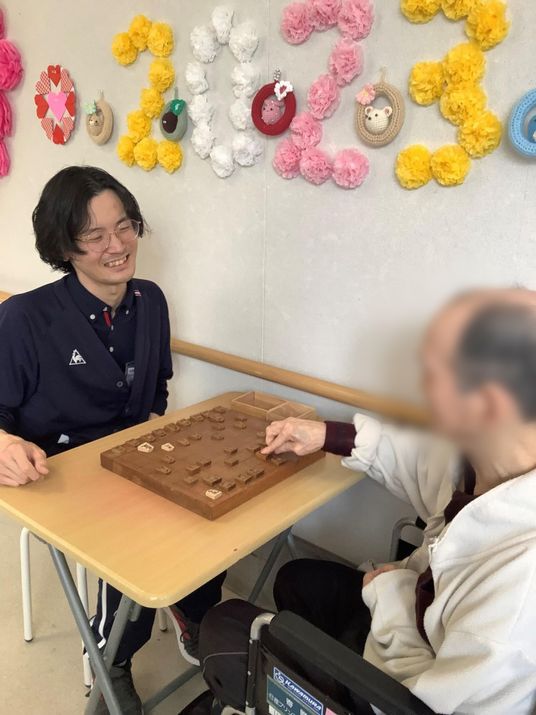 穏やかな活動風景