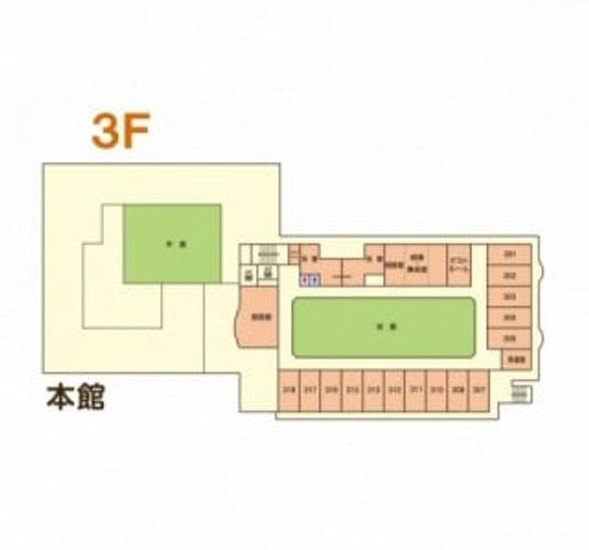 3階の間取図