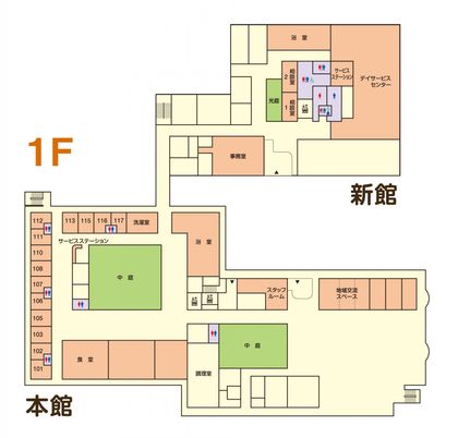 1階配置図