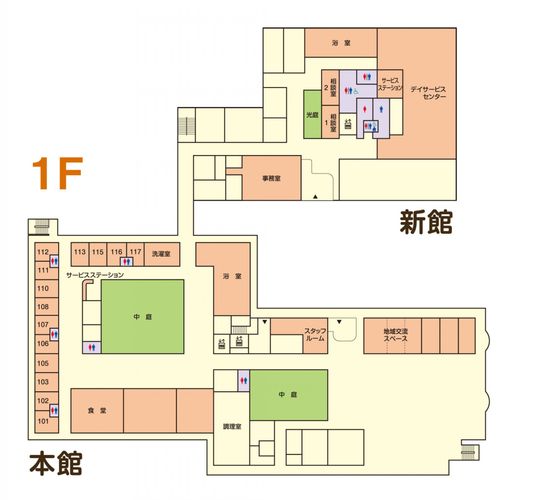 1階配置図