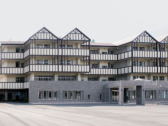 外観の建物正面  