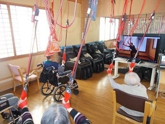 機能訓練の様子