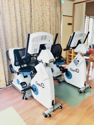 フィットネス機器の風景