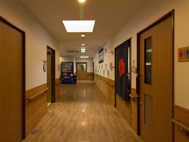 清潔な廊下の様子