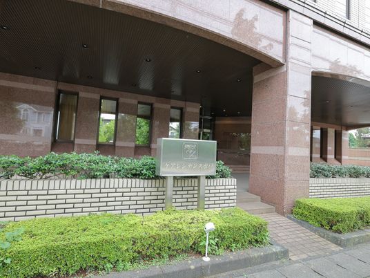 エントランスの風景