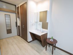 居室内の洗面スペース