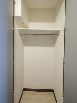 使い勝手の良いクローゼット