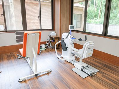 訓練機器のある部屋