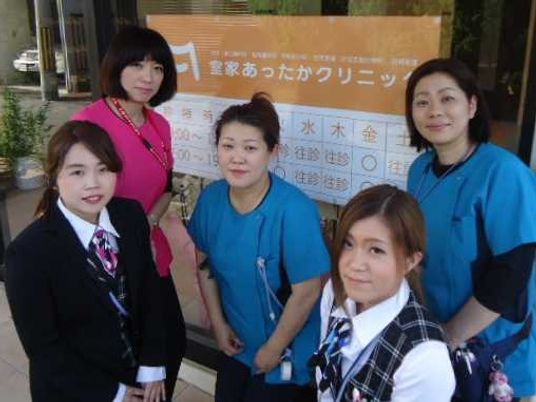 スタッフ集合のエントランス  