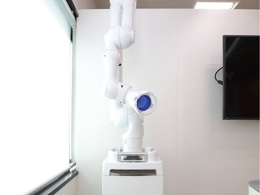 空気清浄機のある機能訓練室  