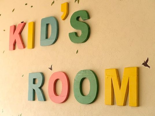 KID’S ROOMの壁飾り  