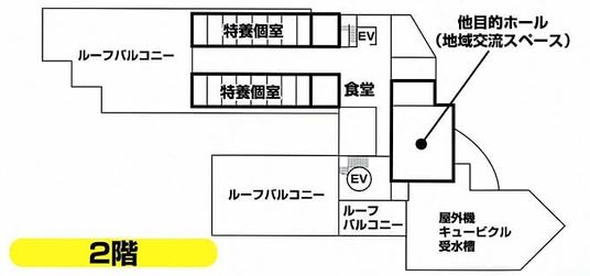 フロア案内の図面