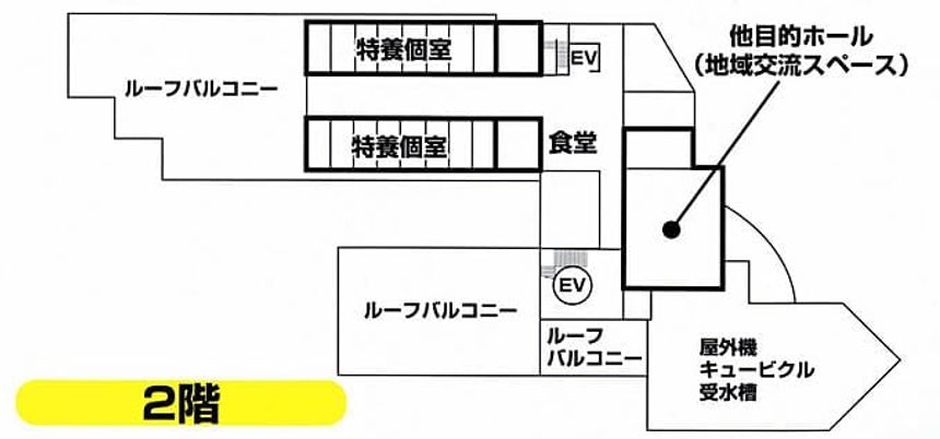 フロア案内の図面