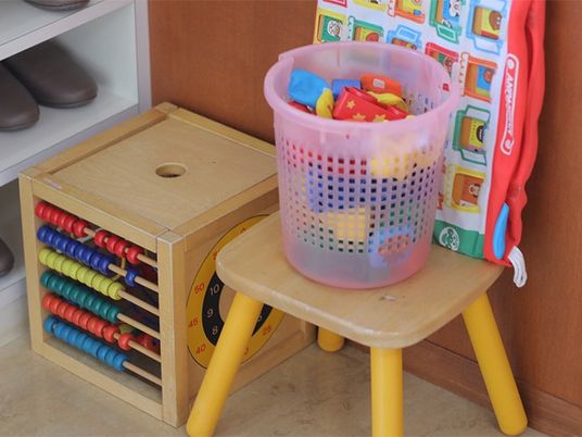 機能訓練用具のある室内  