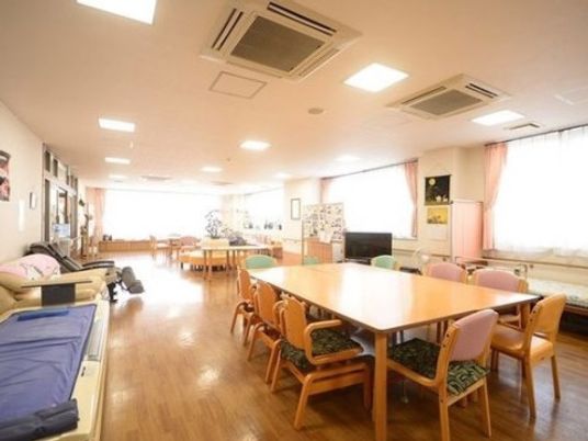 広々とした共有スペース
