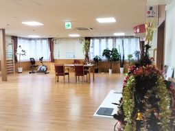 共有スペースの清潔な一角