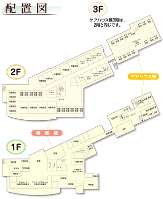 施設の平面図
